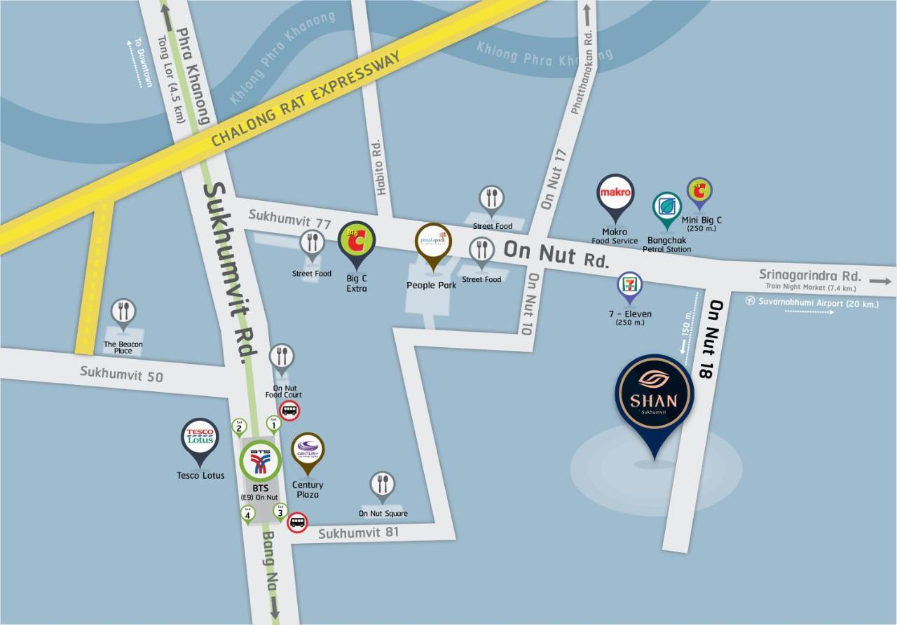 Shan Villas Sukhumvit Bangkok Ngoại thất bức ảnh